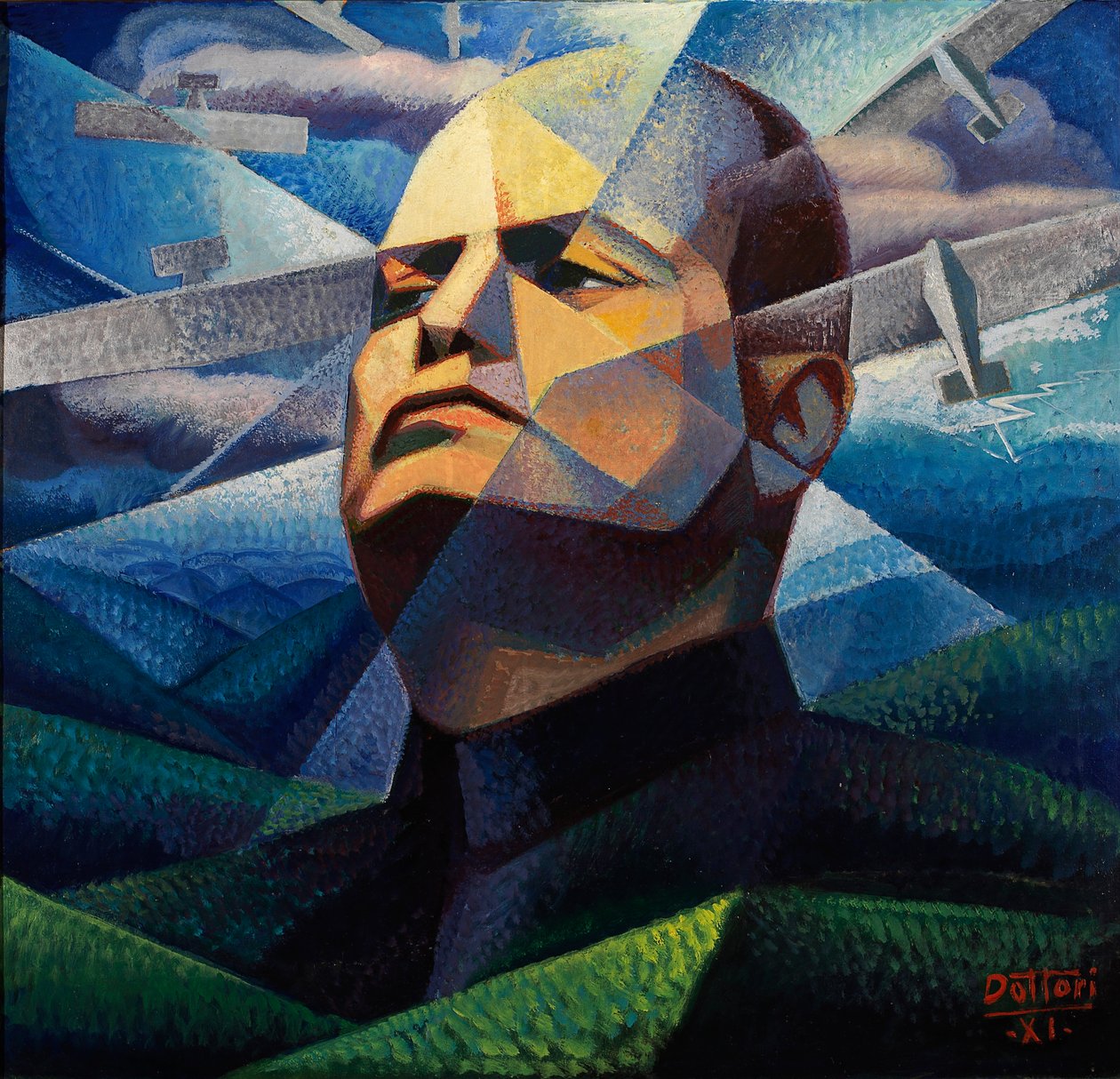 "Duce" by Gerardo Dottori